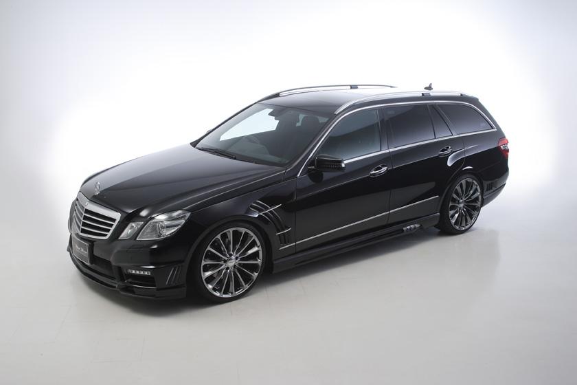 Mercedes e class estate black #7