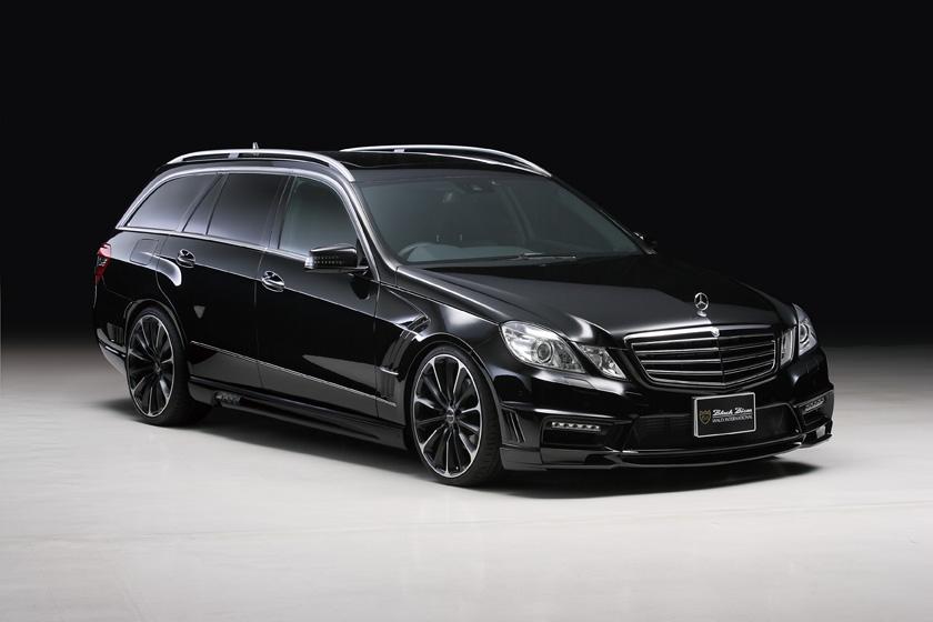 Mercedes e class estate black #5